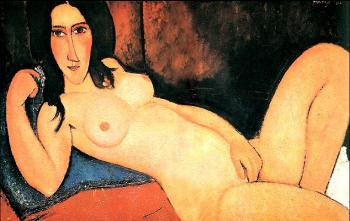 阿米地奧 莫迪裡阿尼 Reclining nude